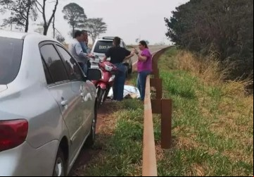Vítima morreu no local 